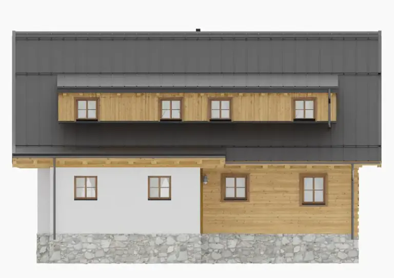 Roubenka Faro – pohled na dům