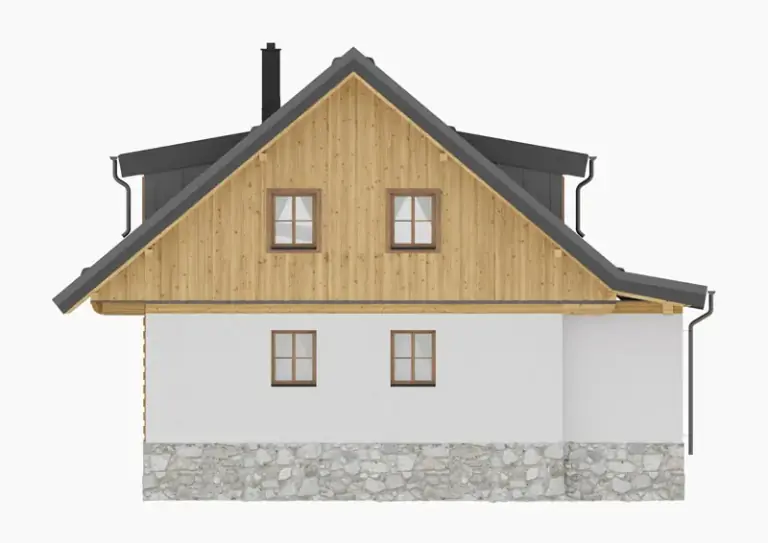 Roubenka Faro – pohled na dům